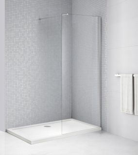 Душевая перегородка CEZARES LIBERTA-L-1-85-120-C-Cr кронштейн 120см